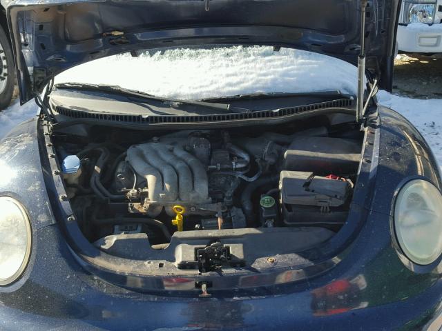 3VWCK21C63M421652 - 2003 VOLKSWAGEN NEW BEETLE BLUE photo 7