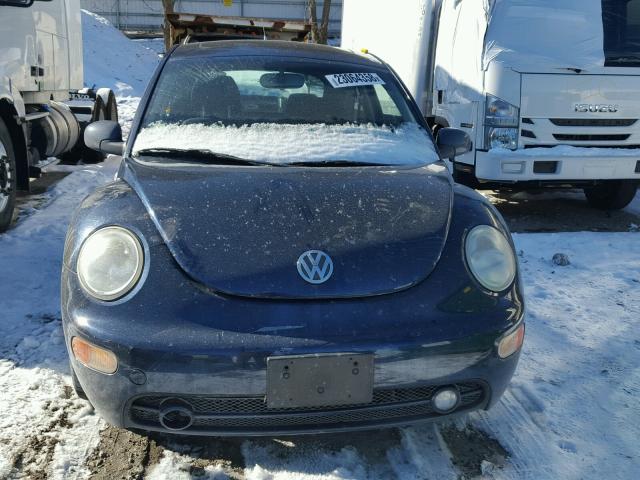 3VWCK21C63M421652 - 2003 VOLKSWAGEN NEW BEETLE BLUE photo 9