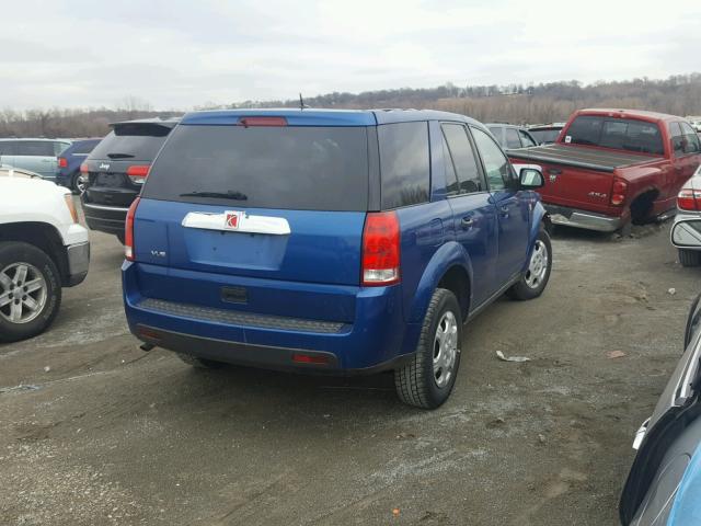 5GZCZ33D06S848751 - 2006 SATURN VUE BLUE photo 4