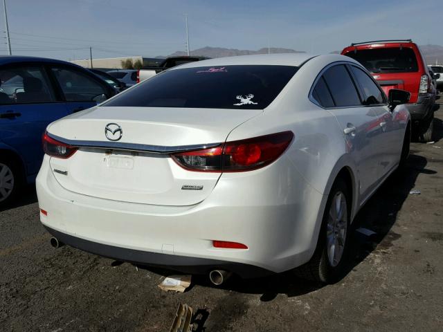 JM1GJ1U59G1407147 - 2016 MAZDA 6 SPORT WHITE photo 4