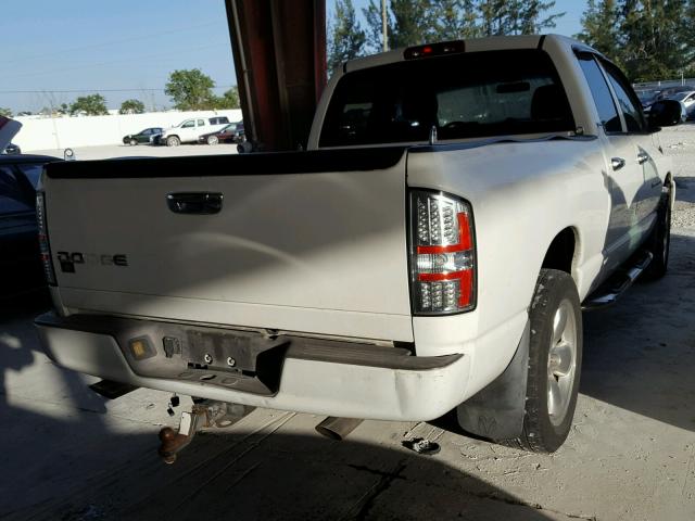 1D7HA18N82J150592 - 2002 DODGE RAM 1500 WHITE photo 4