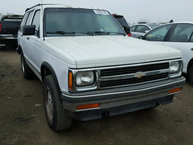 1GNDT13Z8M2207830 - 1991 CHEVROLET BLAZER S10 WHITE photo 1