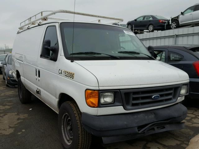 1FTSS34P07DA52470 - 2007 FORD ECONOLINE WHITE photo 1