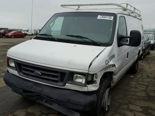 1FTSS34P07DA52470 - 2007 FORD ECONOLINE WHITE photo 2