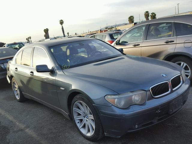 WBAGL63483DP67547 - 2003 BMW 745 I GRAY photo 1