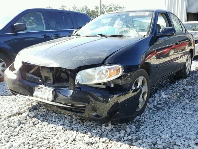 3N1CB51D96L615022 - 2006 NISSAN SENTRA 1.8 BLACK photo 2