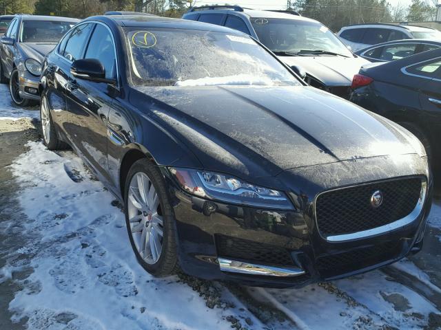 SAJBE4BV6GCY08213 - 2016 JAGUAR XF PRESTIG BLUE photo 1