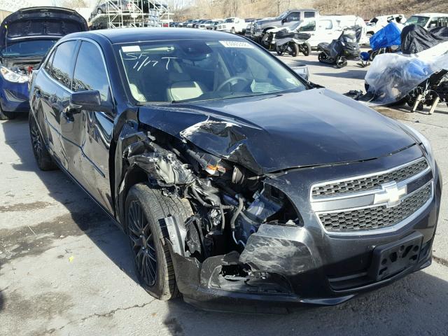 1G11G5SX4DF192588 - 2013 CHEVROLET MALIBU 3LT შავი ფოტო 1