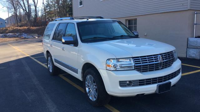 5LMFU28598LJ06525 - 2008 LINCOLN NAVIGATOR WHITE photo 1