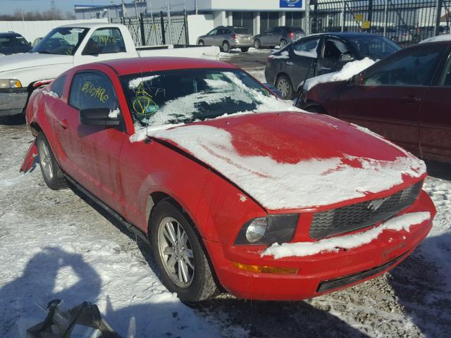 1ZVHT80N775269577 - 2007 FORD MUSTANG RED photo 1