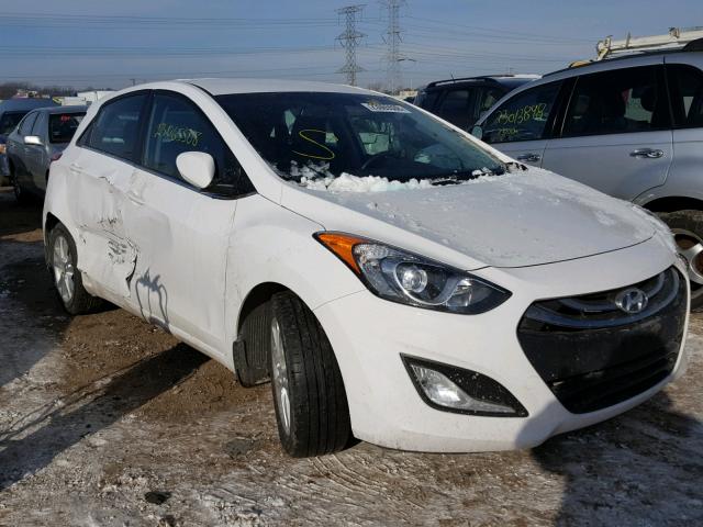 KMHD35LE1DU026579 - 2013 HYUNDAI ELANTRA GT WHITE photo 1