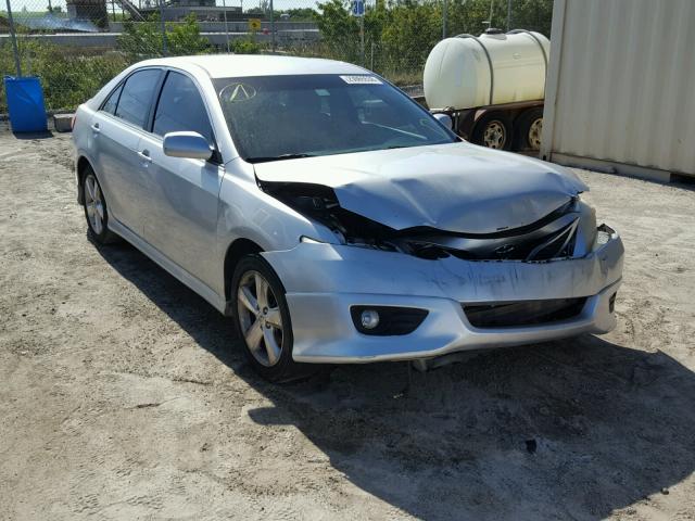 4T1BF3EK5AU003789 - 2010 TOYOTA CAMRY BASE SILVER photo 1