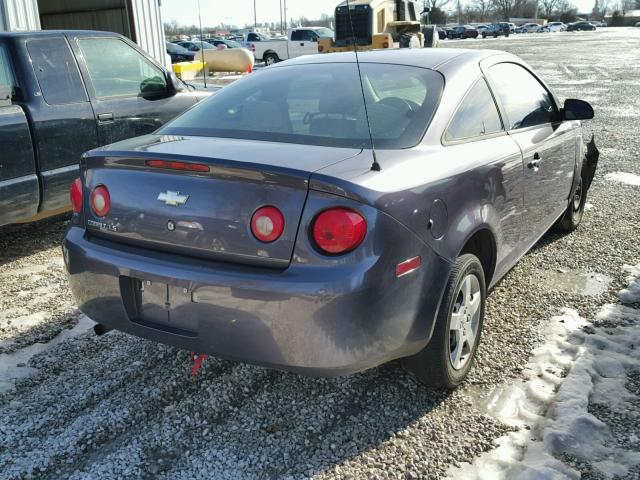 1G1AK15FX67633051 - 2006 CHEVROLET COBALT LS PURPLE photo 4