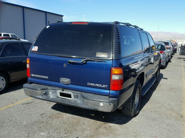 1GNEC16Z33J245504 - 2003 CHEVROLET SUBURBAN C BLUE photo 4