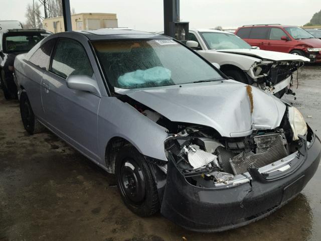 1HGEM22952L036965 - 2002 HONDA CIVIC EX GRAY photo 1