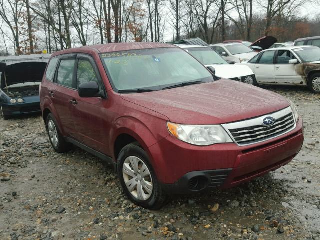 JF2SH6AC6AH754134 - 2010 SUBARU FORESTER 2 RED photo 1