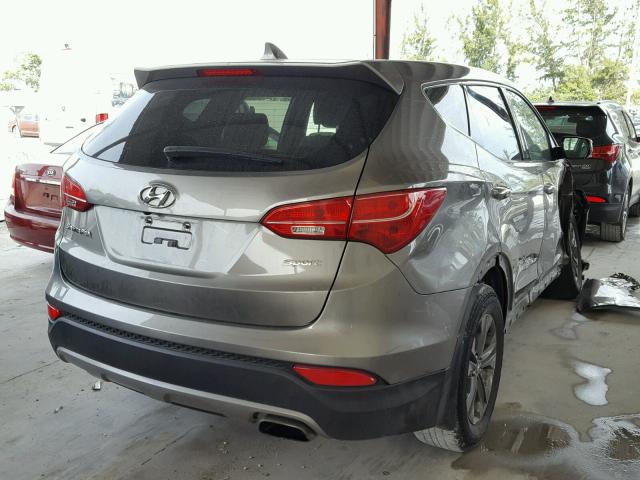 5XYZU3LBXDG030794 - 2013 HYUNDAI SANTA FE S CHARCOAL photo 4