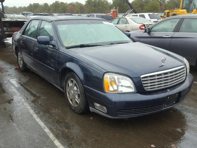 1G6KD57Y05U137688 - 2005 CADILLAC DEVILLE BLUE photo 1