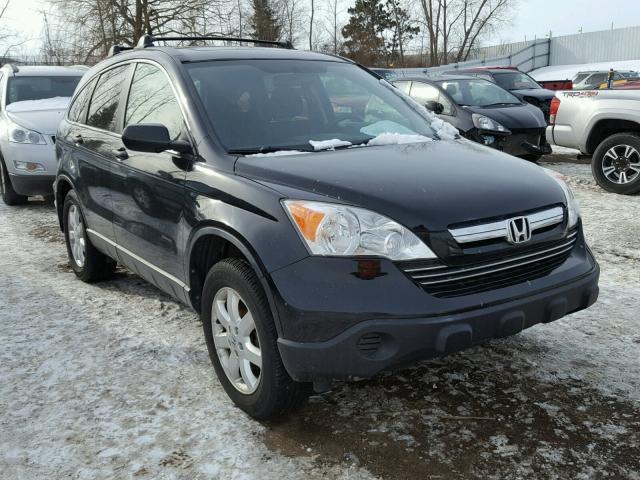 JHLRE48558C080554 - 2008 HONDA CR-V EX BLACK photo 1