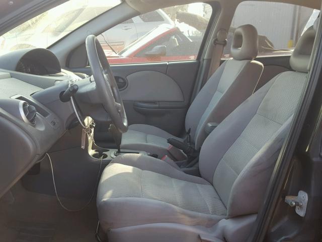 1G8AJ55F27Z159758 - 2007 SATURN ION LEVEL BURGUNDY photo 5