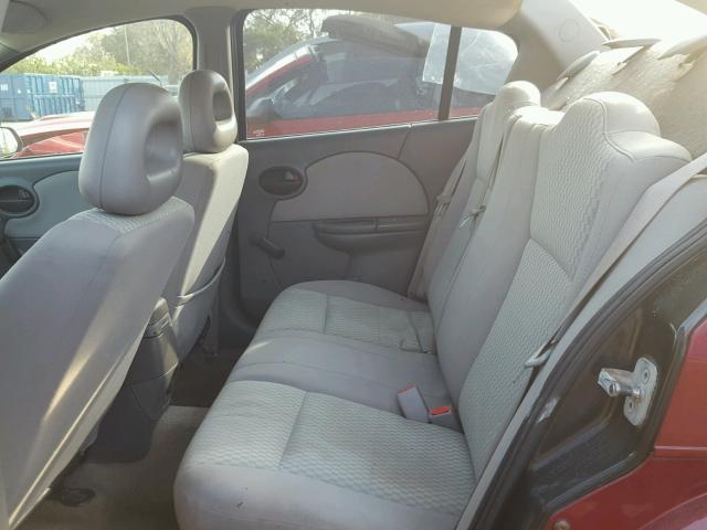 1G8AJ55F27Z159758 - 2007 SATURN ION LEVEL 勃艮第红 照片 6