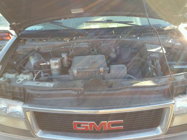 1GKEL19W1YB501042 - 2000 GMC SAFARI XT BROWN photo 7