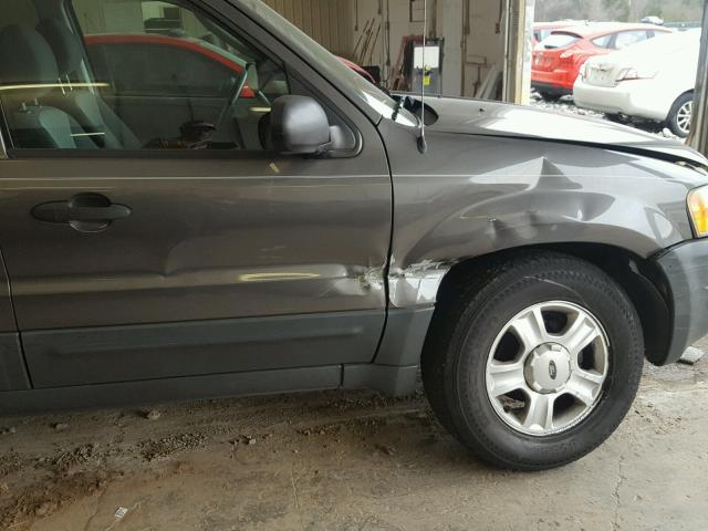 1FMYU93104DA02342 - 2004 FORD ESCAPE XLT GRAY photo 9