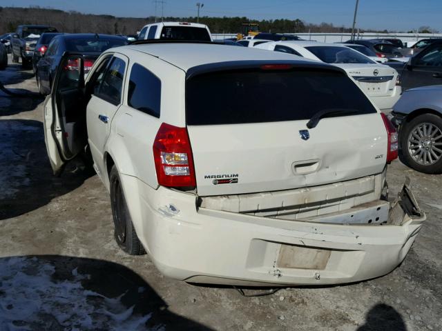 2D4FV48V95H571172 - 2005 DODGE MAGNUM SXT CREAM photo 3