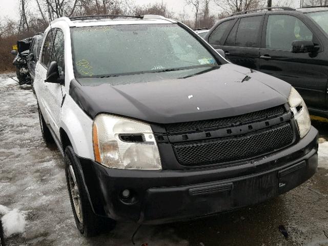 2CNDL73F056112194 - 2005 CHEVROLET EQUINOX LT WHITE photo 1