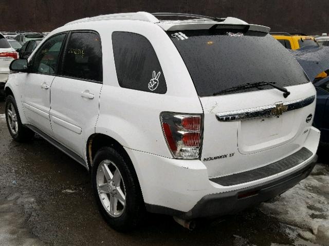 2CNDL73F056112194 - 2005 CHEVROLET EQUINOX LT WHITE photo 3