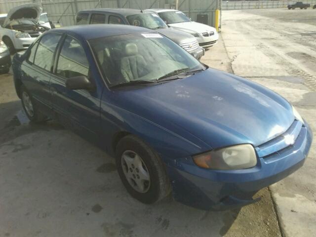 1G1JC52F547300391 - 2004 CHEVROLET CAVALIER BLUE photo 1