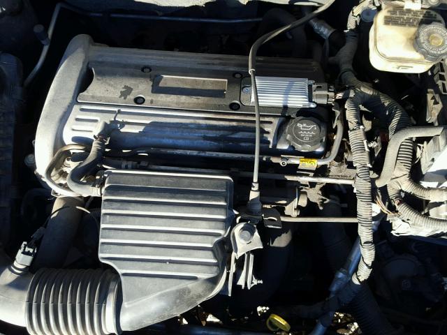 1G8AW12F74Z203828 - 2004 SATURN ION LEVEL BLUE photo 7