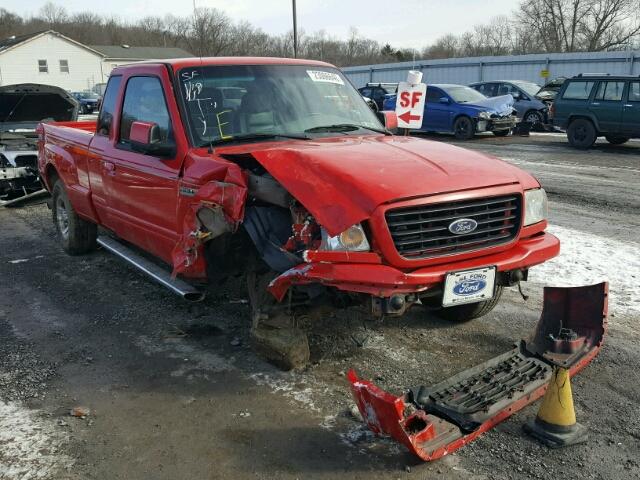 1FTYR14U56PA23883 - 2006 FORD RANGER SUP RED photo 1