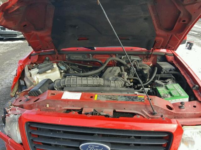 1FTYR14U56PA23883 - 2006 FORD RANGER SUP RED photo 7