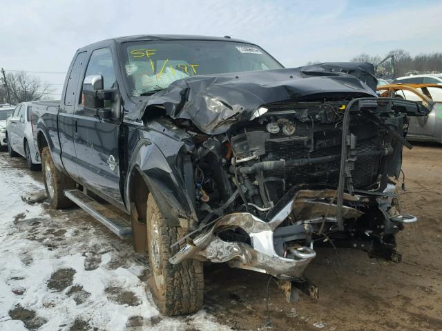 1FT7X2BTXBEA96951 - 2011 FORD F250 SUPER BLACK photo 1