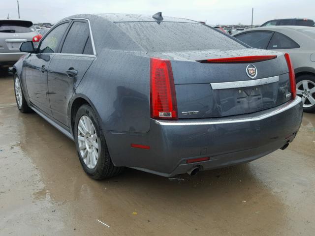 1G6DE5EG7A0124096 - 2010 CADILLAC CTS LUXURY BLUE photo 3