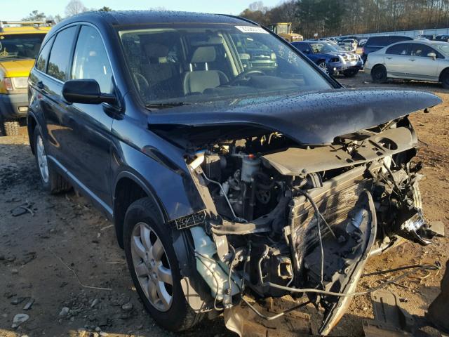 JHLRE38577C035253 - 2007 HONDA CR-V EX BLACK photo 1