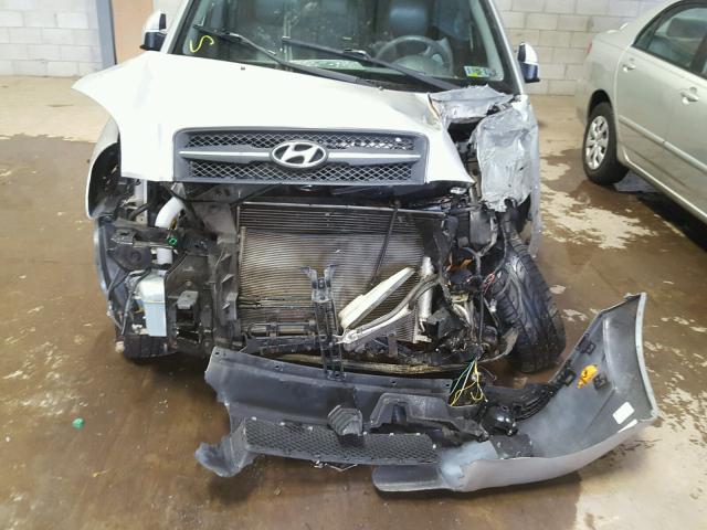 KM8JN12D17U614145 - 2007 HYUNDAI TUCSON SE SILVER photo 7