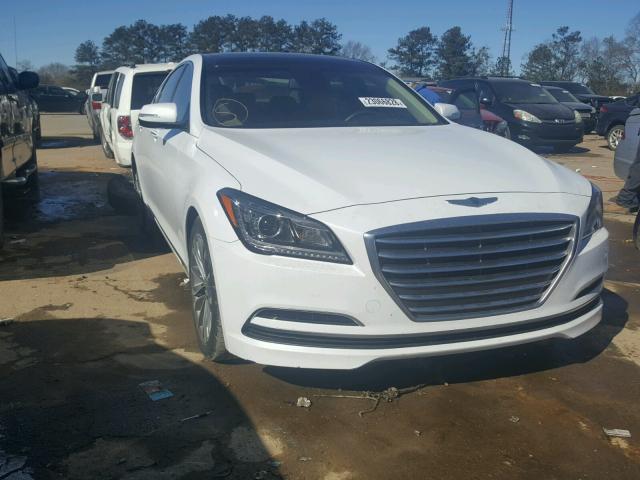 KMHGN4JE4FU031332 - 2015 HYUNDAI GENESIS 3. WHITE photo 1