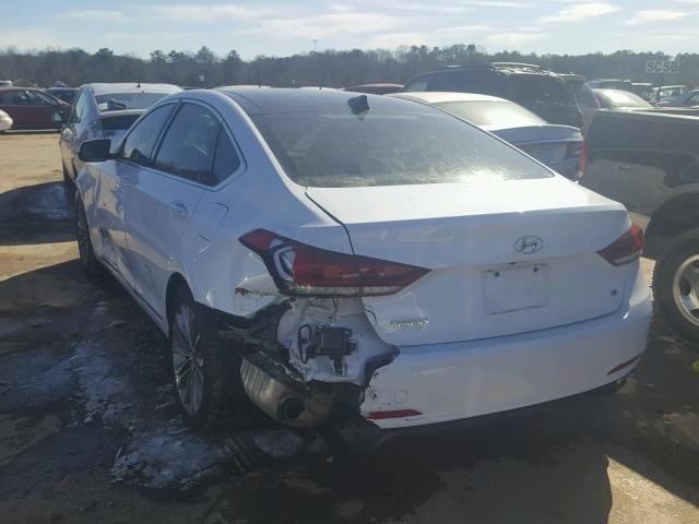 KMHGN4JE4FU031332 - 2015 HYUNDAI GENESIS 3. WHITE photo 3