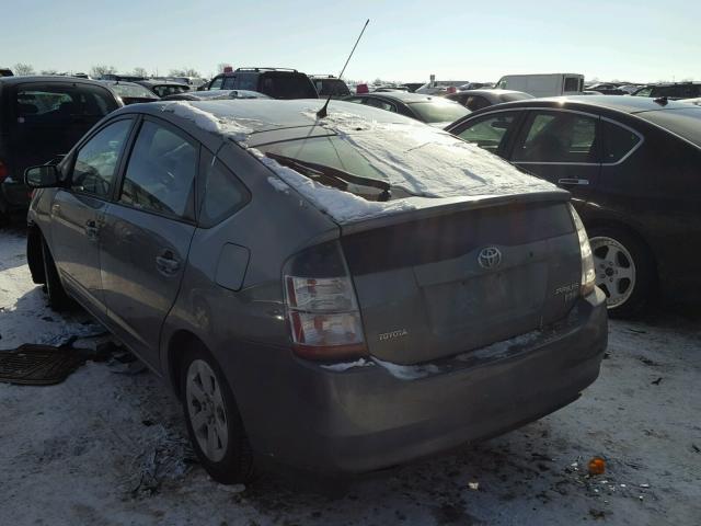 JTDKB20U353109107 - 2005 TOYOTA PRIUS SILVER photo 3