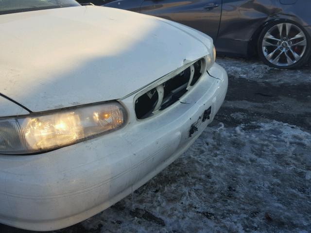 2G4WS52J851101513 - 2005 BUICK CENTURY CU WHITE photo 9