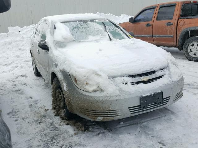 1G1AK52F457641379 - 2005 CHEVROLET COBALT SILVER photo 1