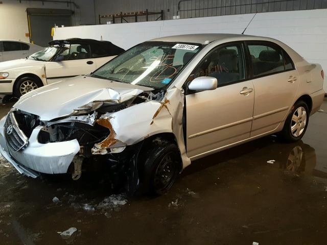 2T1BR32E87C795050 - 2007 TOYOTA COROLLA CE SILVER photo 2