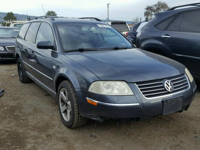 WVWYH63B74E086945 - 2004 VOLKSWAGEN PASSAT GLX BLUE photo 1