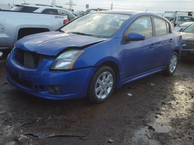 3N1AB6AP8AL711806 - 2010 NISSAN SENTRA 2.0 BLUE photo 2