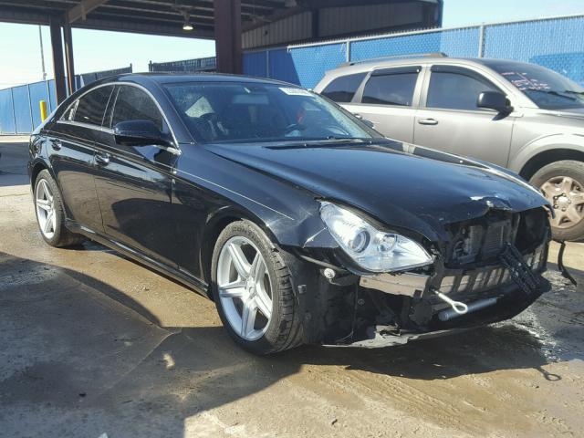 WDDDJ72X09A149118 - 2009 MERCEDES-BENZ CLS 550 BLACK photo 1