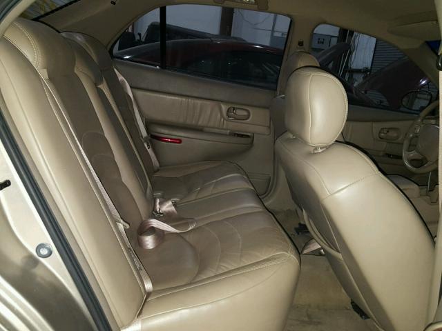 2G4WY55J811190035 - 2001 BUICK CENTURY LI TAN photo 6