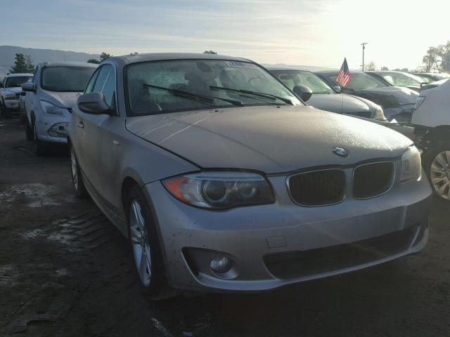 WBAUP7C54DVP25037 - 2013 BMW 128 I BEIGE photo 1