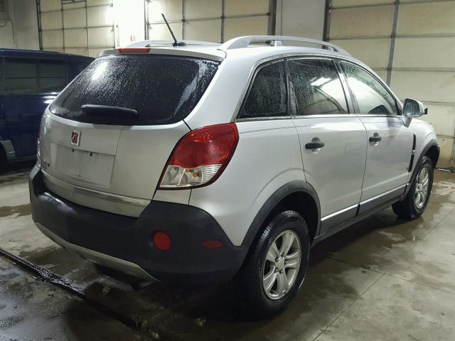 3GSCL33PX9S559127 - 2009 SATURN VUE XE SILVER photo 4